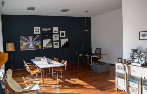 Schreibtischplatz - Kreativer Schreibtischplatz im Münchner Ladenbüro - flexibel & komplett