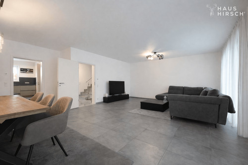 Wohnzimmer - Doppelhaushälfte mit 152,00 m&sup2; in Düren zum Kaufen