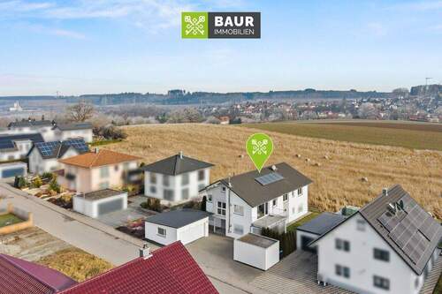 Luftbild - 4 Zimmer Etagenwohnung zum Kaufen in Ostrach