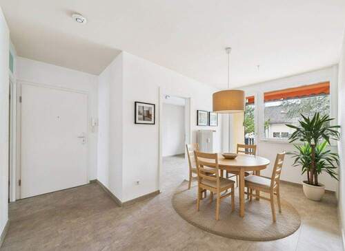 Möblierungsvorschlag (KI) - Wohnen im Zentrum von Heilbronn 