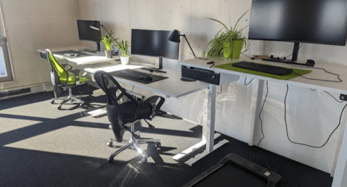 Schreibtischplätze - Flexible Schreibtischplätze im Coworking: 247, Kaffee-Flatrate & Fitness