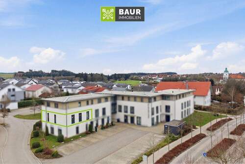 Luftaufnahme - 2 Zimmer Etagenwohnung zum Kaufen in Grünkraut