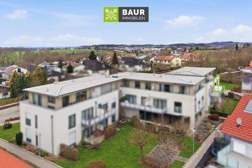 Luftaufnahme - 2 Zimmer Etagenwohnung in Grünkraut