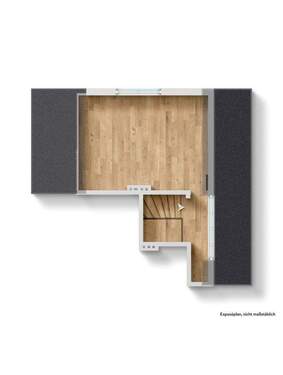 Dachgeschoss UNMÖBILIERT - 