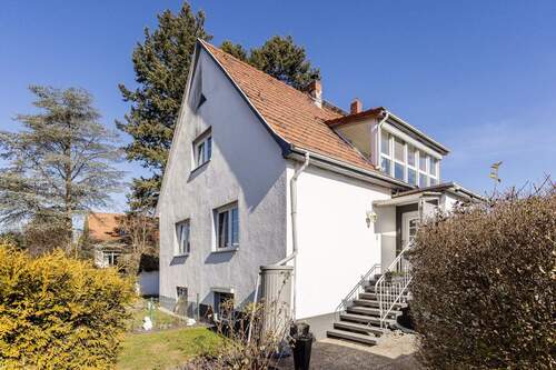 Aussenansicht von der Straße - 2 Zimmer Doppelhaushälfte zum Kaufen in Berlin