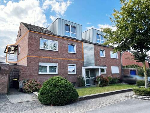 Straßenansicht - Etagenwohnung mit 71,60 m² in Greven zum Kaufen