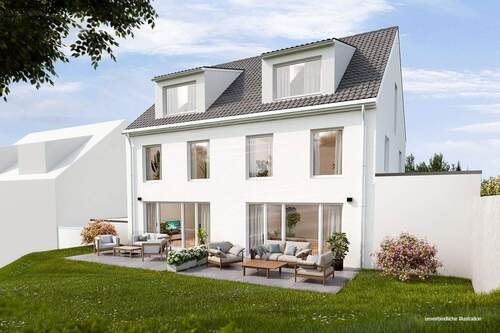 Ansicht - 6 Zimmer Doppelhaushälfte in Ostelsheim