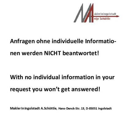 AnzeigeInfo.jpg - 2 Zimmer Etagenwohnung zur Miete in Ingolstadt