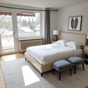 Schlafzimmer - 3 Zimmer Einfamilienhaus zum Kaufen in München