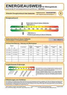 Energieausweis - 