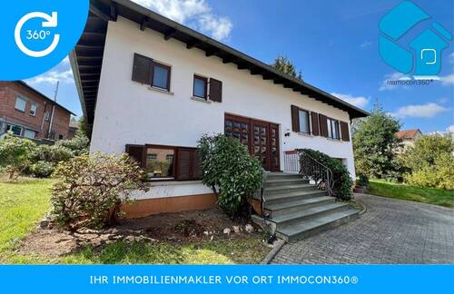 Immocon360® Ihr Immobilienmakler in Butzbach - +Provisionsfrei+Schönes EFH mit optionalem Baugrundstück in Waldsolms-OT!
