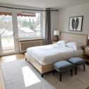 Schlafzimmer - 3 Zimmer Etagenwohnung zum Kaufen in München