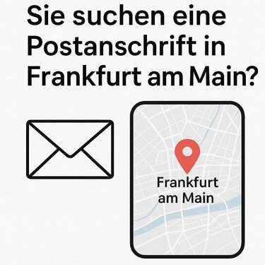Postadresse - Ihre Postadresse in Frankfurt am Main