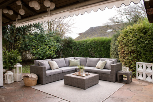 große Terrasse - virtually staged - 