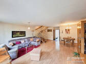 Wohnzimmer EG - 5 Zimmer Reihenmittelhaus in Merseburg