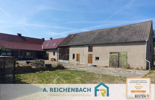 Hofansicht - Bauernhof mit Scheune und Stallungen in Alleinlage im OT Patzschwig zu verkaufen!