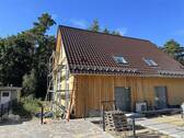 Fassade im Bau - Naturhaus - Nahe Scharmützelsee in schönem energieeffizienten Haus mit Garten