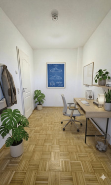Home Ofifce - digital gestaged - Etagenwohnung mit 67,00 m&sup2; in Frankfurt am Main zum Kaufen