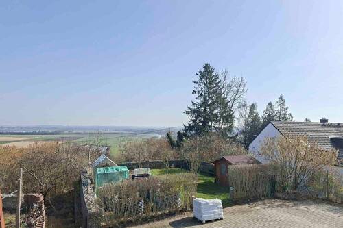 Ausblick vom Balkon - 