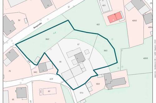 Lageplan - 6 Zimmer Mehrfamilienhaus, Wohnhaus zum Kaufen in Nordendorf