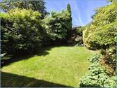 Terrasse - Blick in den Garten - Doppelhaushälfte mit 87,00 m&sup2; in Pulheim zum Kaufen