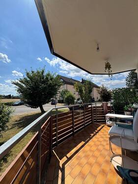 Balkon - Helles Apartment in Rielasingen-Worblingen