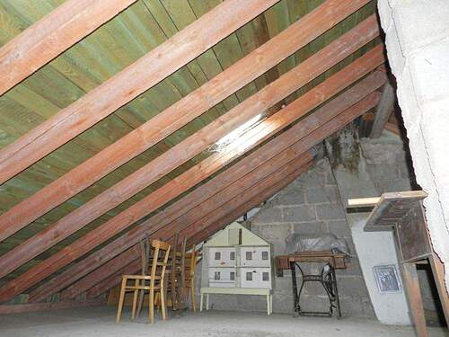 Dachstuhl und Speicher - 