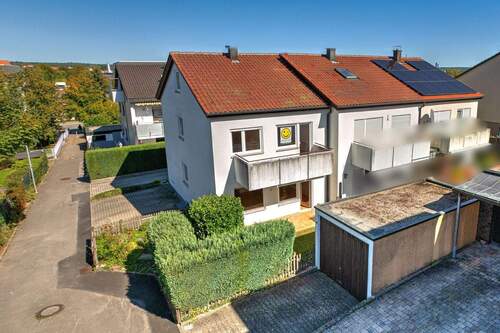 Ansicht - Ruhig und doch verkehrsgünstig! Reiheneckhaus mit Platzreserve