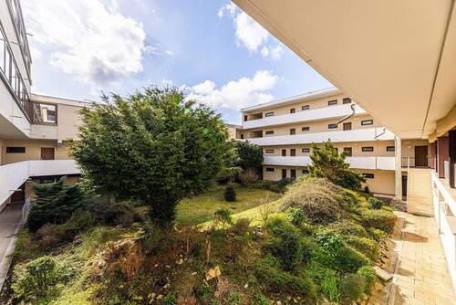 Begrünter Innenhof - 