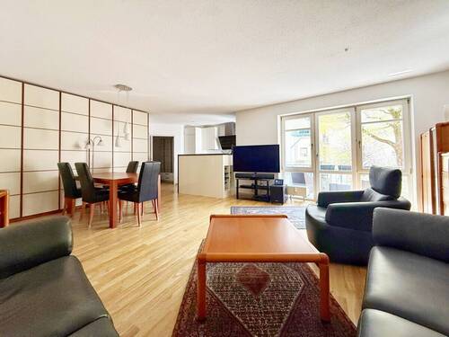 Wohnzimmer - 3 Zimmer Etagenwohnung in München / Au-Haidhausen