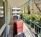 Weiterer Balkon mit Zugang vom Schlaf- und Arbeitszimmer - 