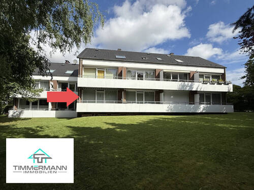 Rückansicht - 2 Zimmer Etagenwohnung zum Kaufen in Lübeck / Travemünde
