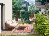 Terrasse - Garten, Bohemian - (KI generiert) - 
