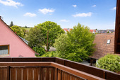 Aussicht vom Balkon - 