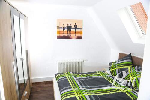 Schlafzimmer Altbau Dachgeschoss - 