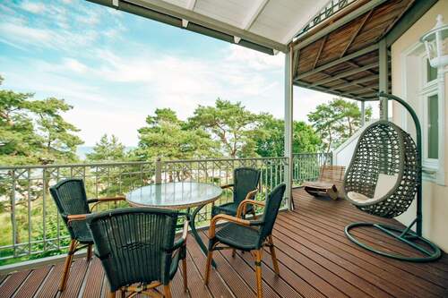 Der sonnige Balkon zur Strandpromenade - 