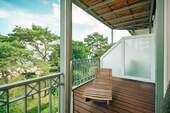 Der sonnige Balkon zur Strandpromenade - 