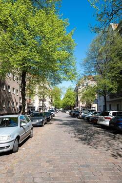 Blick in die Straße - 