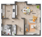 Grundriss-Einfamilienhaus-Lichthaus-121-Erdgeschos - 