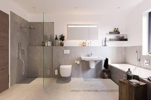 Wohnbeispiel Badezimmer - 