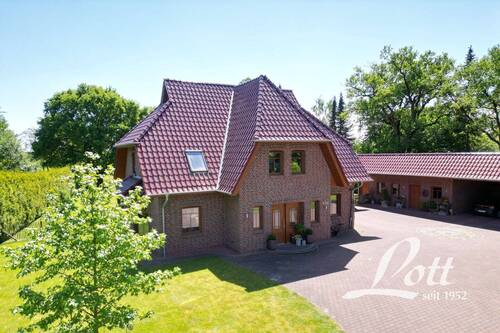 Straßenansicht - 5 Zimmer Einfamilienhaus zum Kaufen in Apen / Vreschen-Bokel