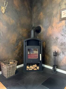 Lieblingsplatz an kalten Tagen inkl. Akzentwand (2 - 