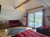 gemütliches Schlafzimmer mit Blick ins Grüne (1) - 