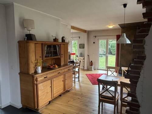 Essbereich mit besonderem Flair und Blick in den G - 