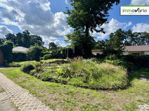 Garten mit Teich - 