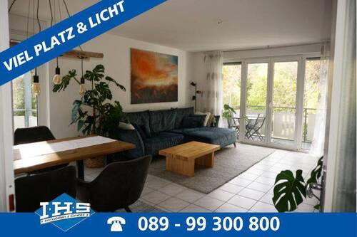 Titelbild - Helle & ideal geschnittene 3-Zimmer-Wohnung in ruhiger Lage von Vaterstetten