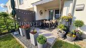 Terrasse - Helle, barrierefreie 2-Zi.-EG-Wohnung mit gepflegtem Garten