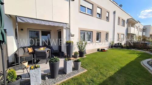 Garten - 2 Zimmer Etagenwohnung in Neufahrn in Niederbayern