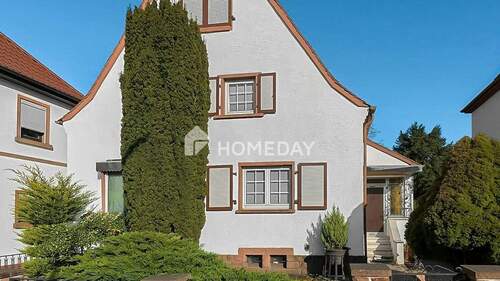 Außenansicht 5 - Frei stehendes EFH mit Wintergarten, großer Terrasse und Garten in ruhiger Lage von Hauptstuhl