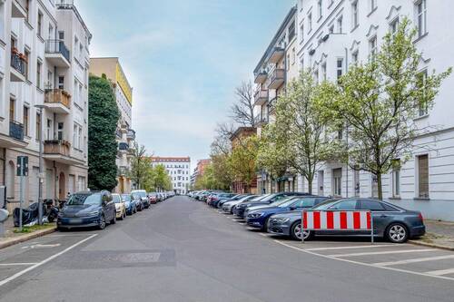Blick in die Straße - 
